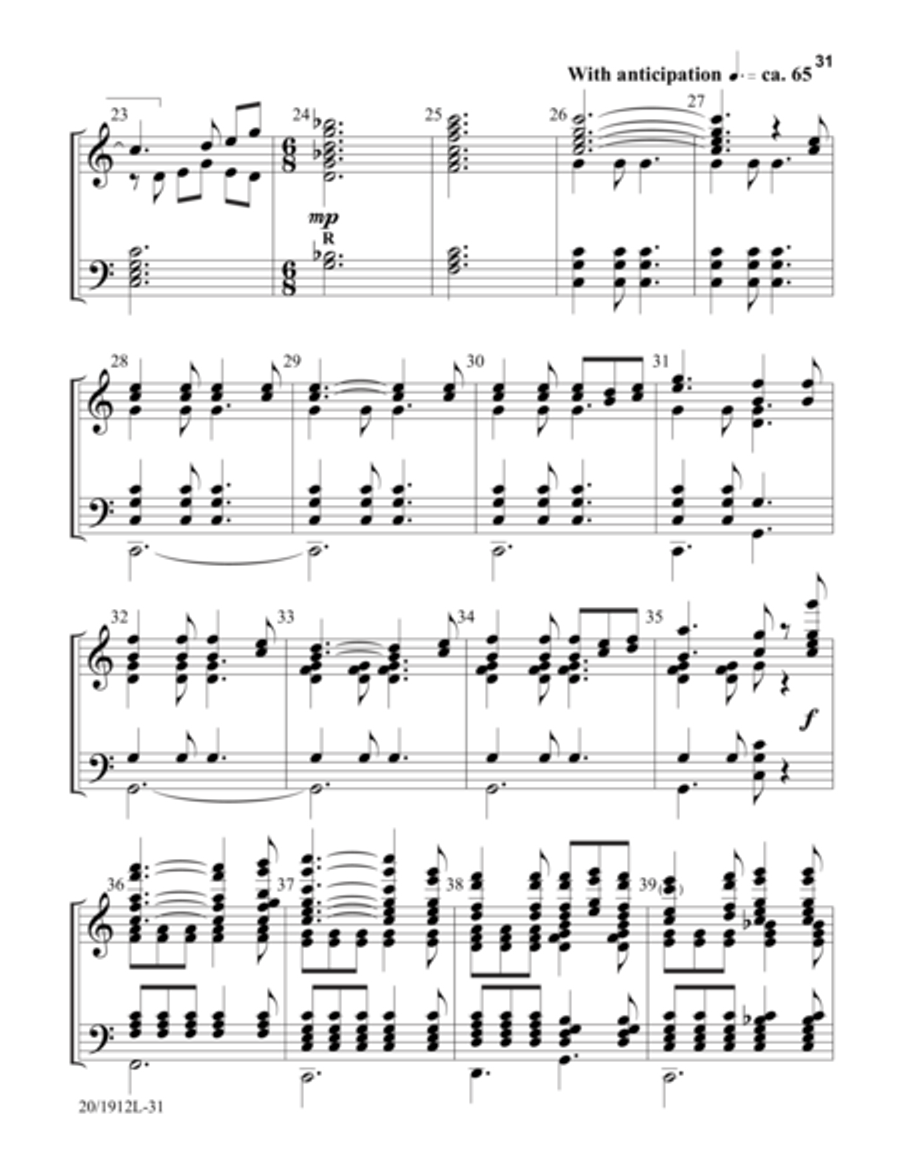 The Journey to Bethlehem 5-Octaves scores gallery preview page 16