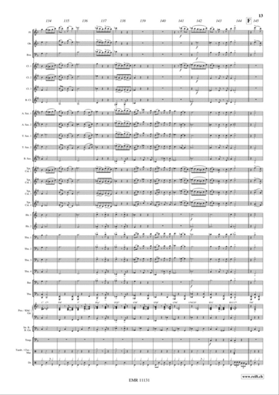 Take 3 Concert Band scores gallery preview page 14