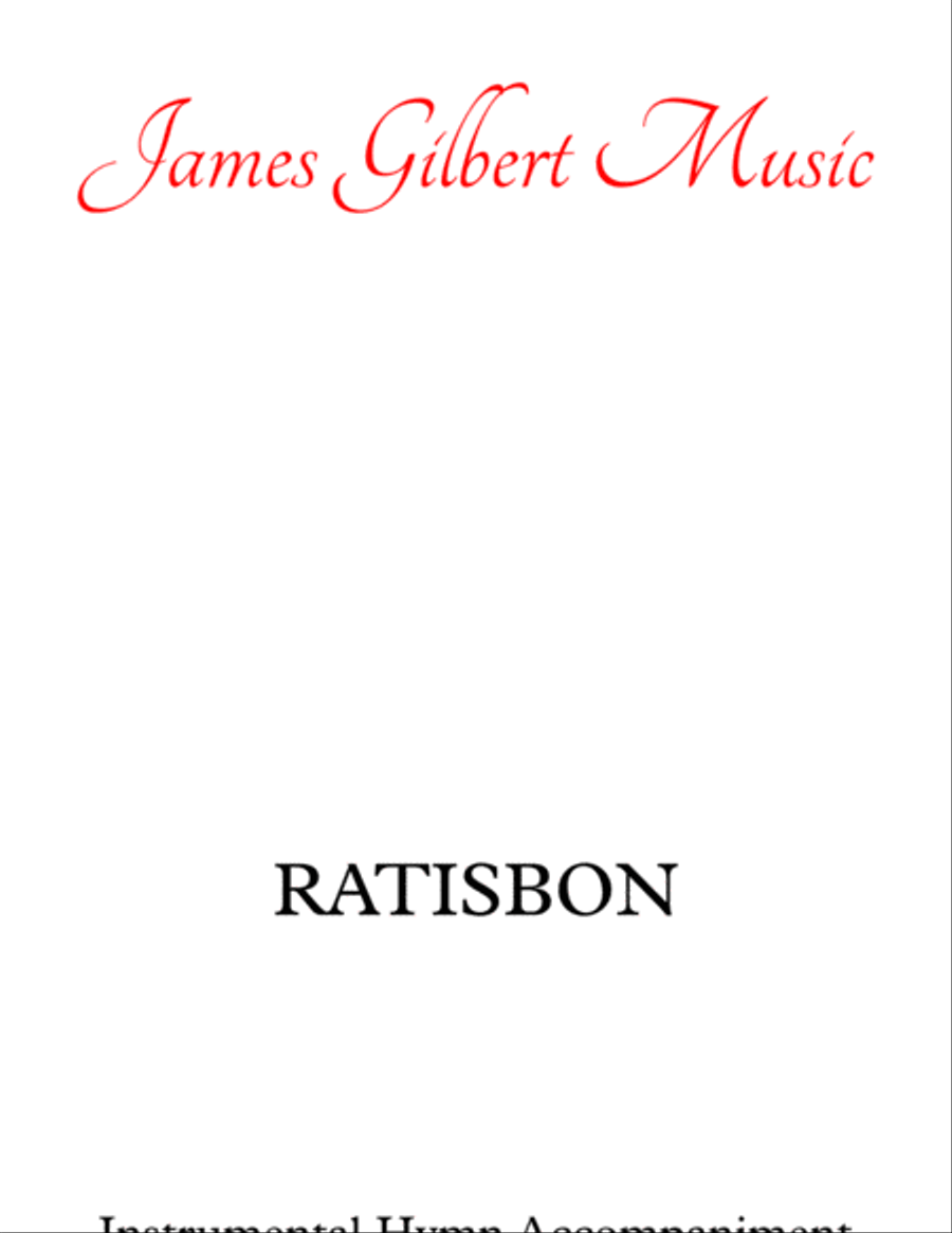 RATISBON (Christ, Whose Glory Fills The Sky) Small Ensemble scores gallery preview page 3