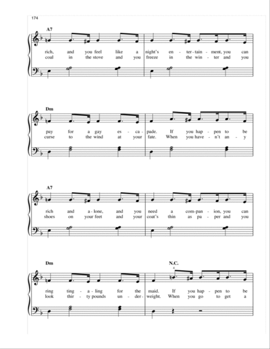 Money, Money Money, Money Easy Piano scores gallery preview page 3