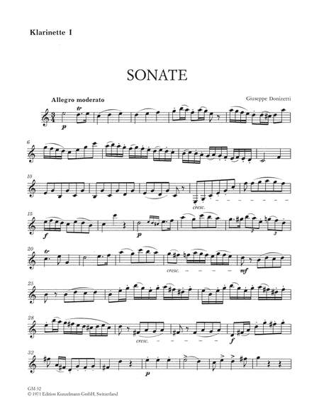 Sonata for 2 clarinets