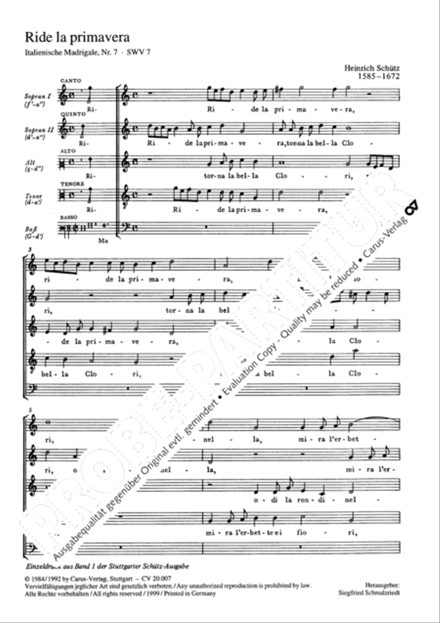 The spring laughs SSATB scores gallery preview page 2