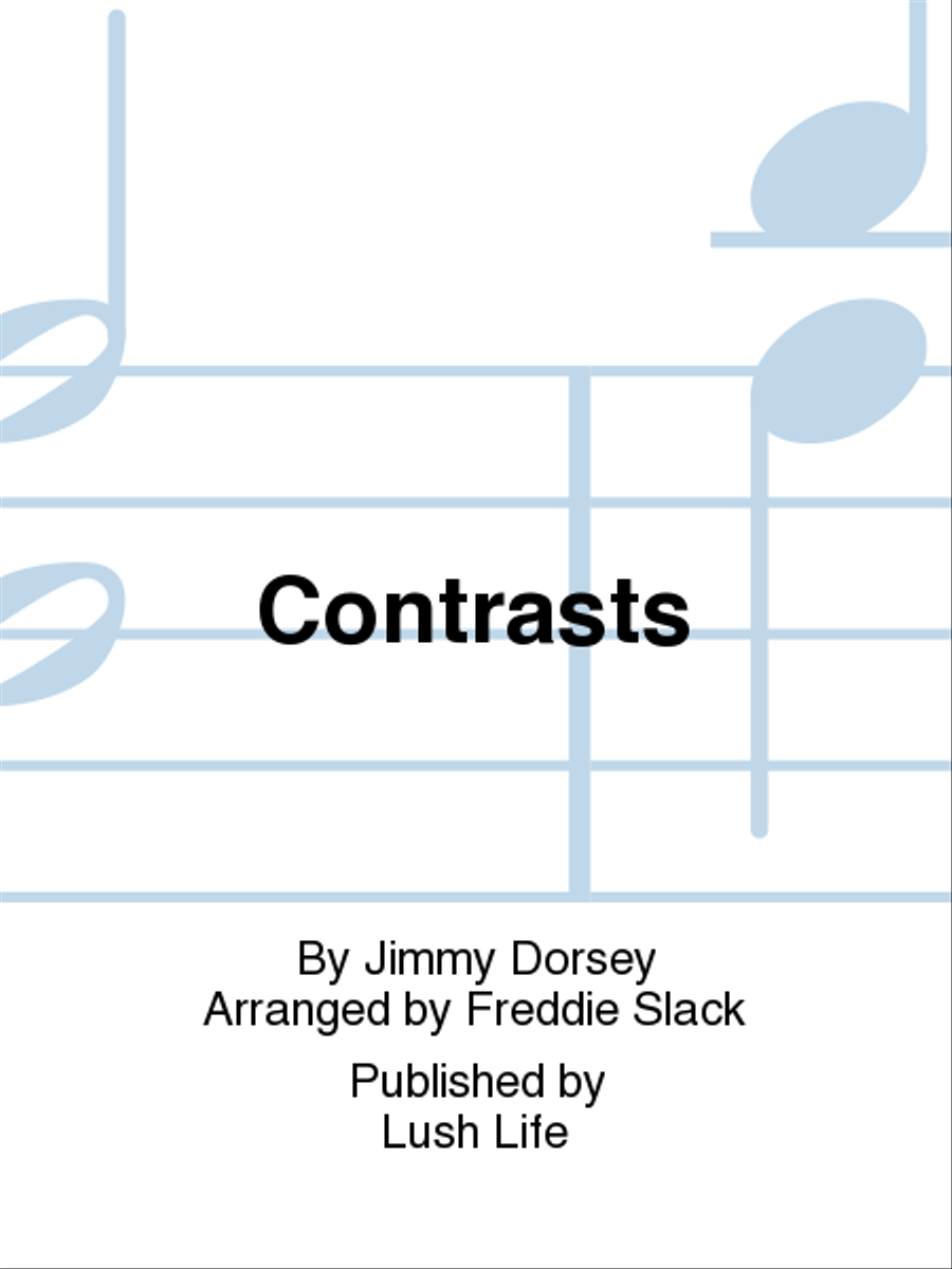 Contrasts Contrasts Big Band scores gallery preview page 1