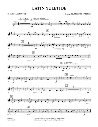 Latin Yuletide - Eb Alto Saxophone 2