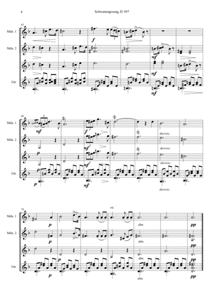 Serenade, D. 957, No. 4