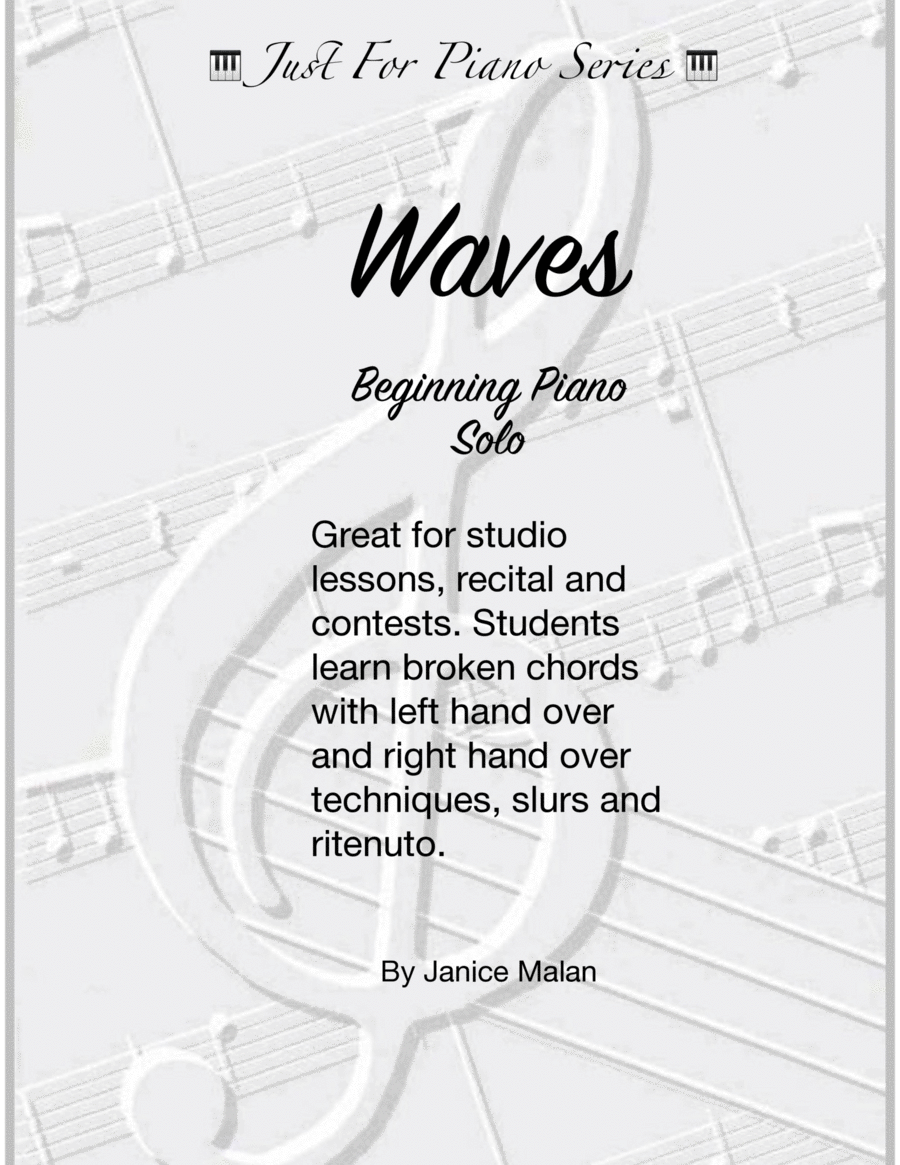 Waves Piano Method scores gallery preview page 1
