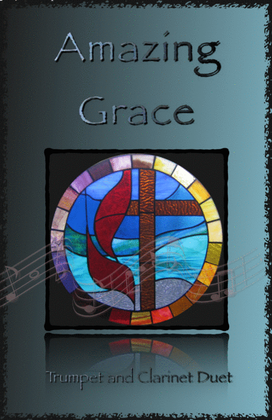 Amazing Grace, Gospel style for Trumpet and Clarinet Duet