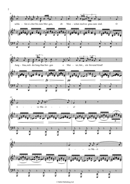 Ave Maria, Op. 52 No. 6 (D. 839) (G Major)