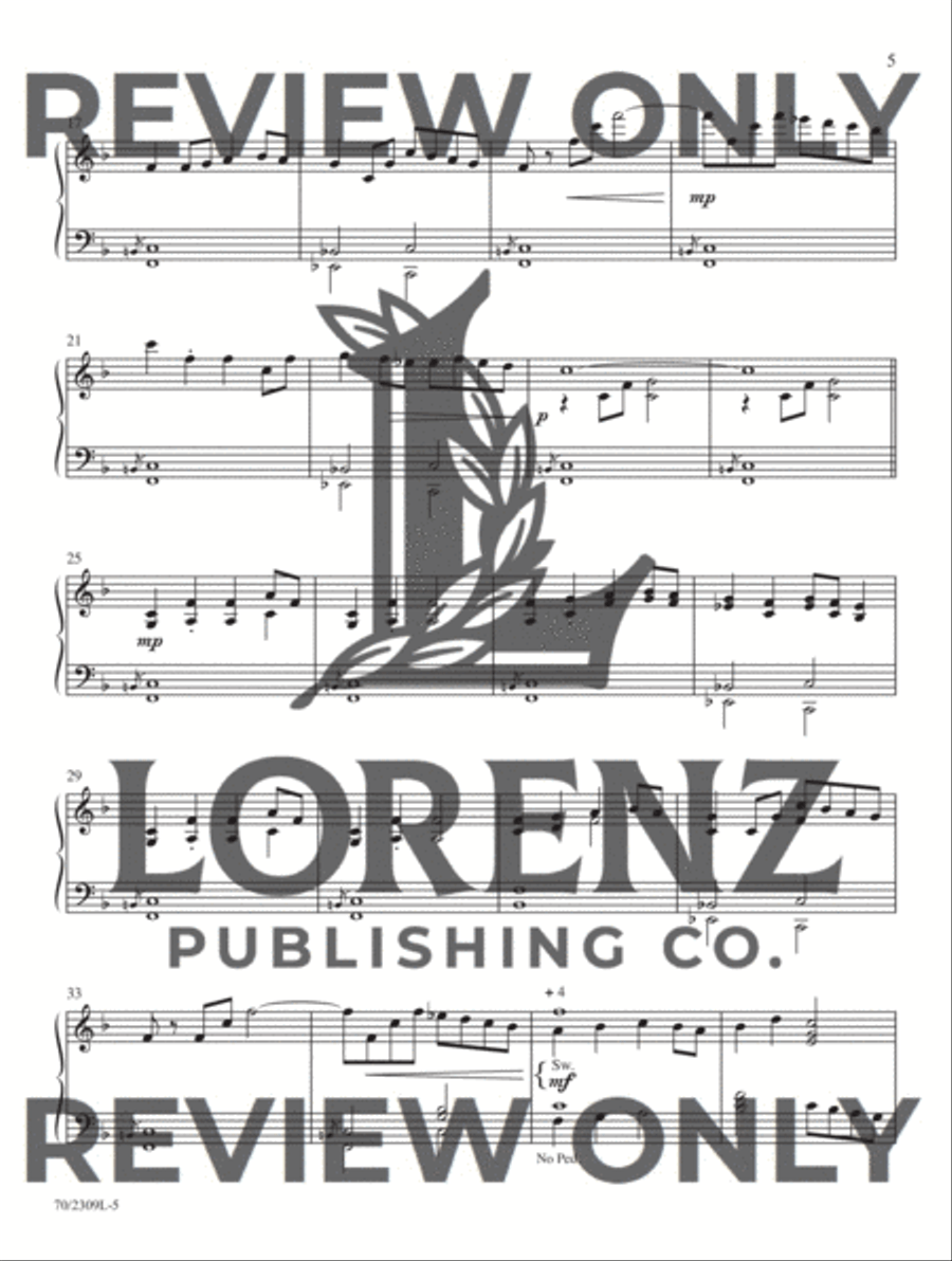 He Is Born Organ Solo scores gallery preview page 6