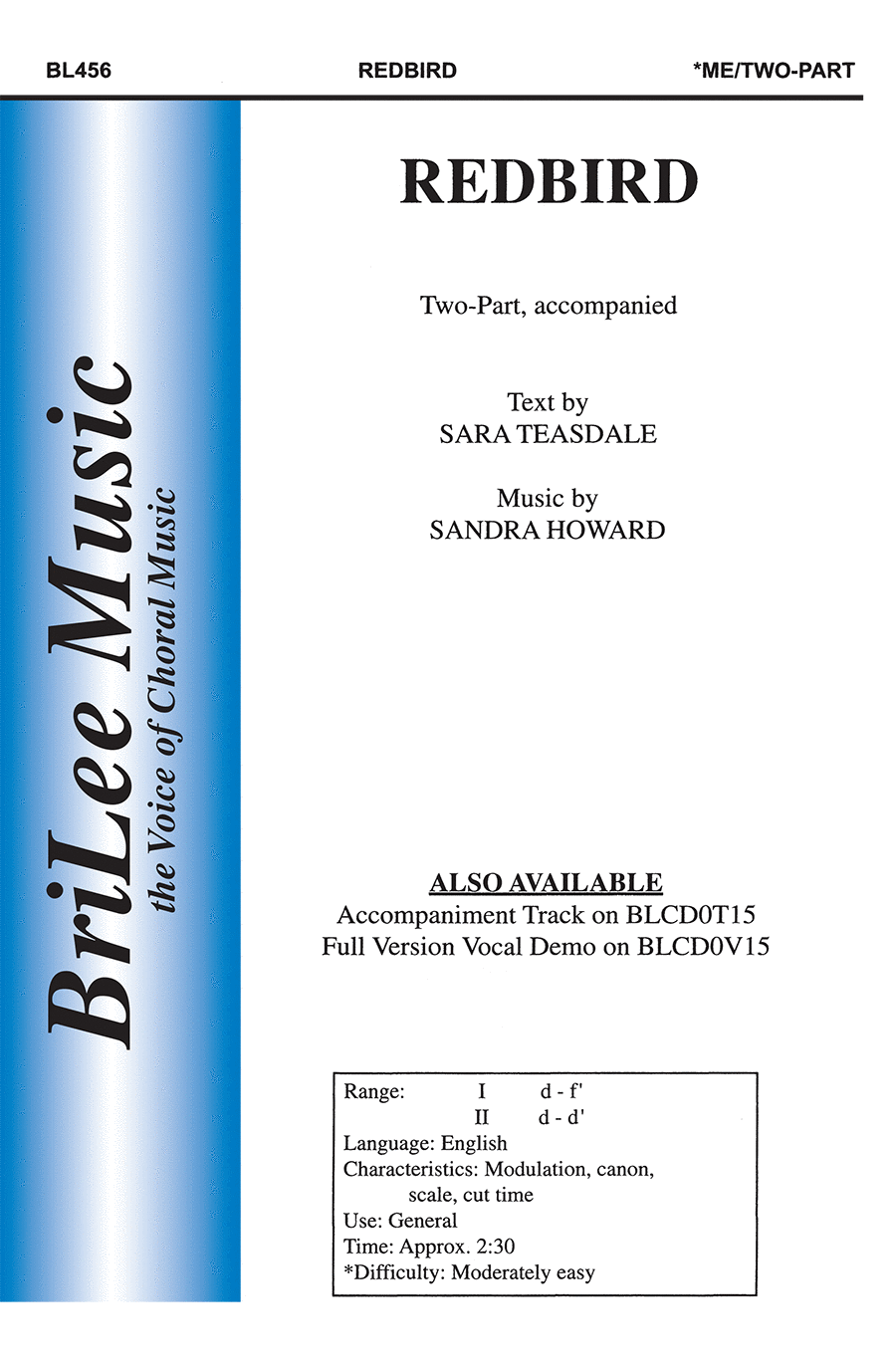 Redbird Redbird 2-Part scores gallery preview page 1