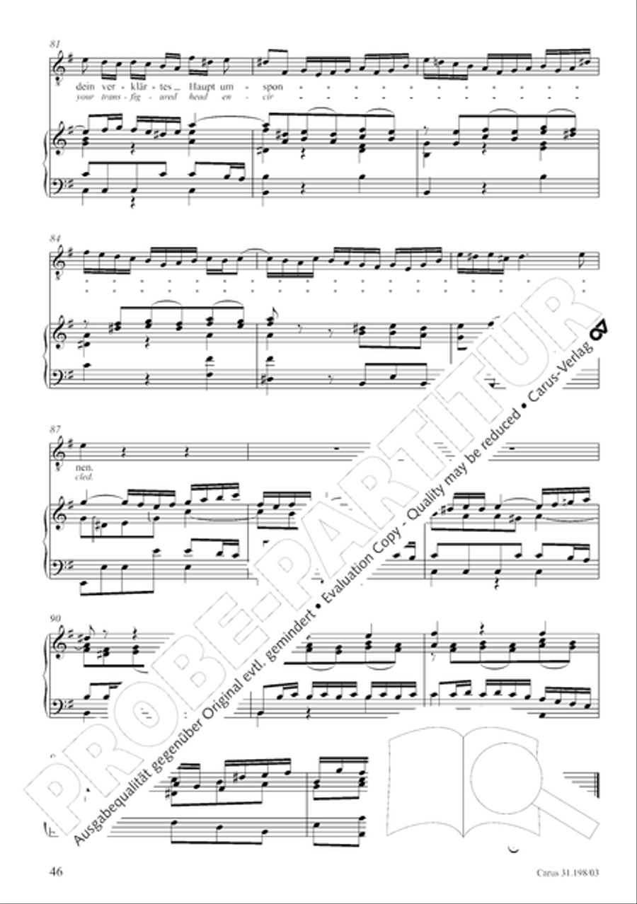 Let, Princess, let but one more ray (Lass, Furstin, lass noch einen Strahl) 4-Part scores gallery preview page 47