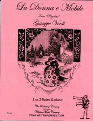 Book cover for La Donna e Mobile from "Rigoletto"