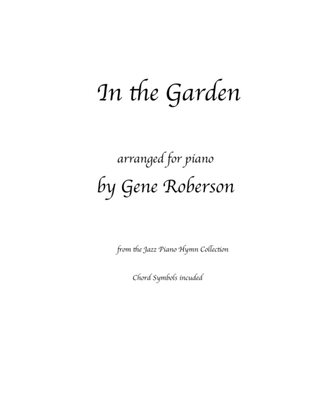 Book cover for In the Garden Jazz piano collection