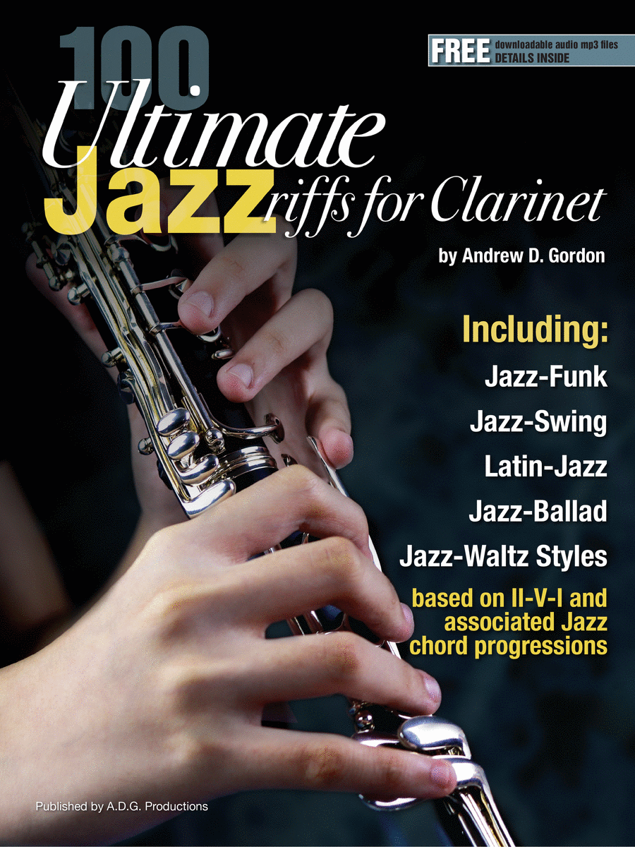 100 Ultimate Jazz Riffs for Clarinet Clarinet Solo scores gallery preview page 1