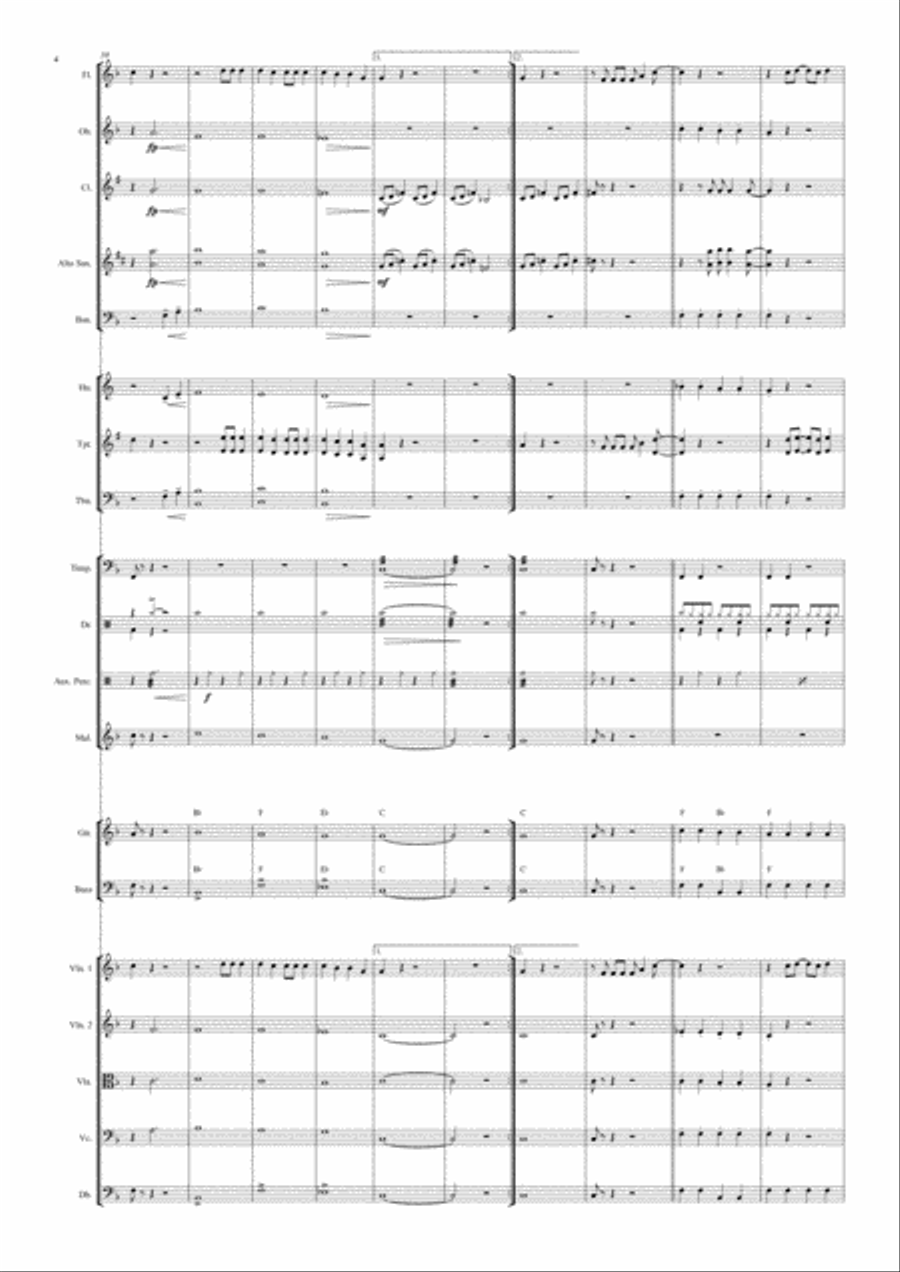I'm A Believer Large Ensemble scores gallery preview page 4