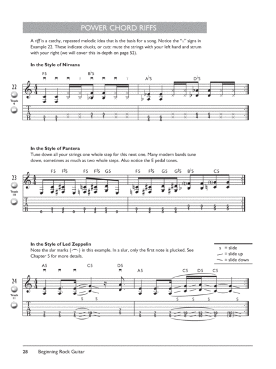 Complete Rock Guitar Method Electric Guitar scores gallery preview page 4