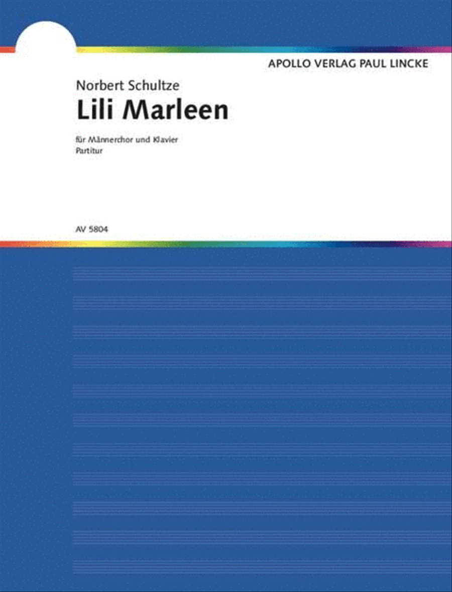 Lili Marleen Lili Marleen TTBB scores gallery preview page 1