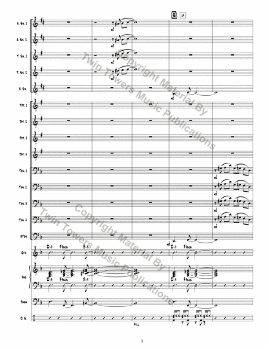 Far Out Far Out Jazz Ensemble scores gallery preview page 6