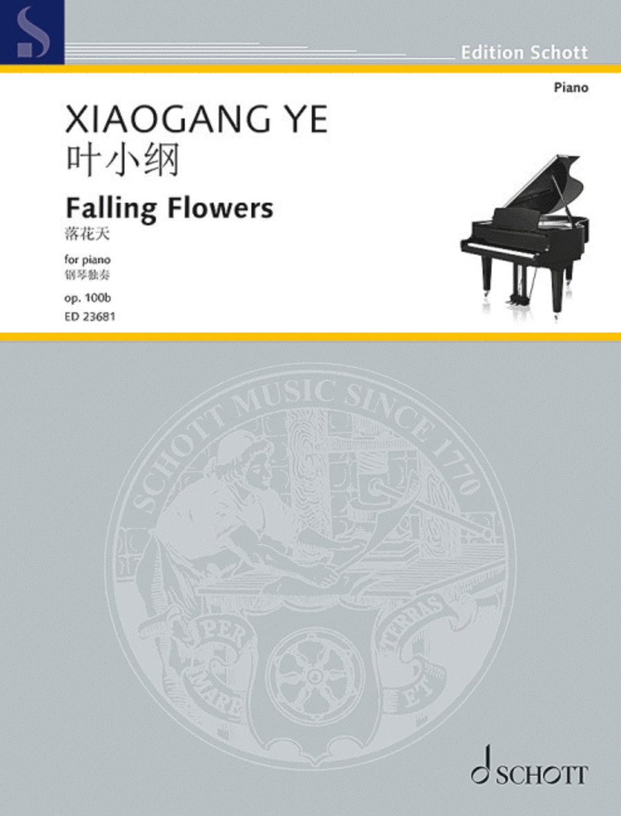 Falling Flowers Piano Solo scores gallery preview page 1