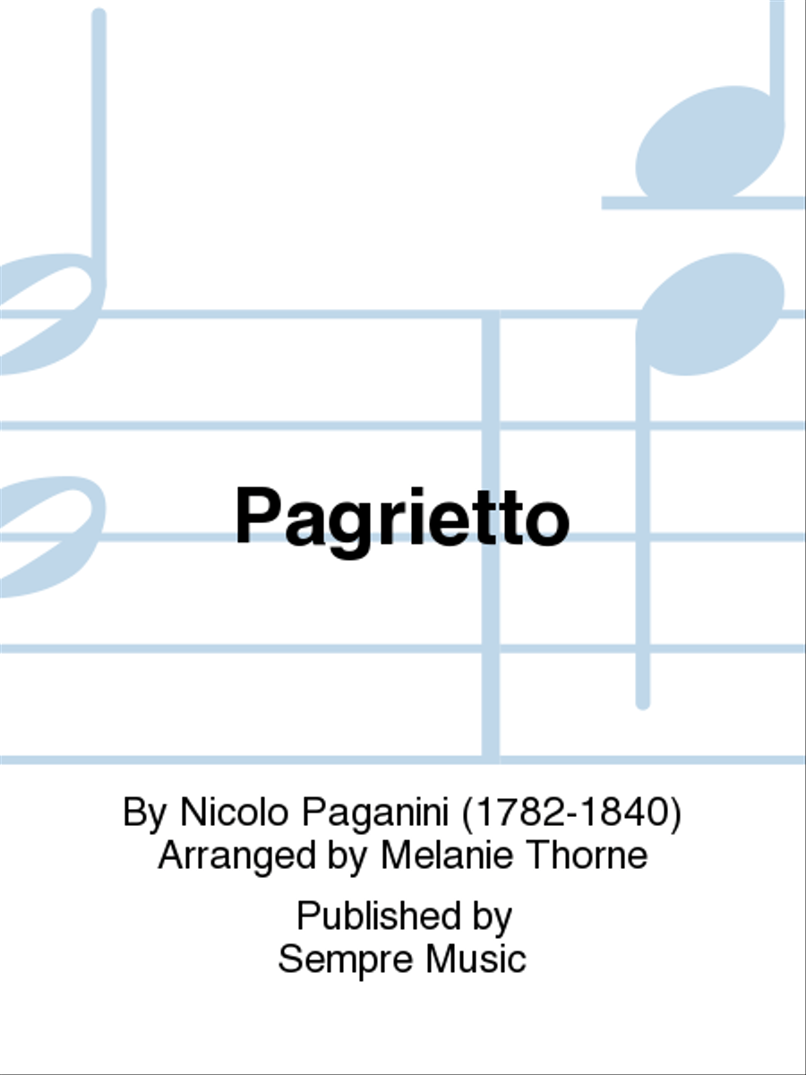 Pagrietto Flute Quartet scores gallery preview page 1