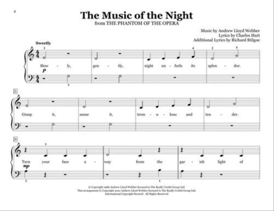 First Musicals Easy Piano scores gallery preview page 5