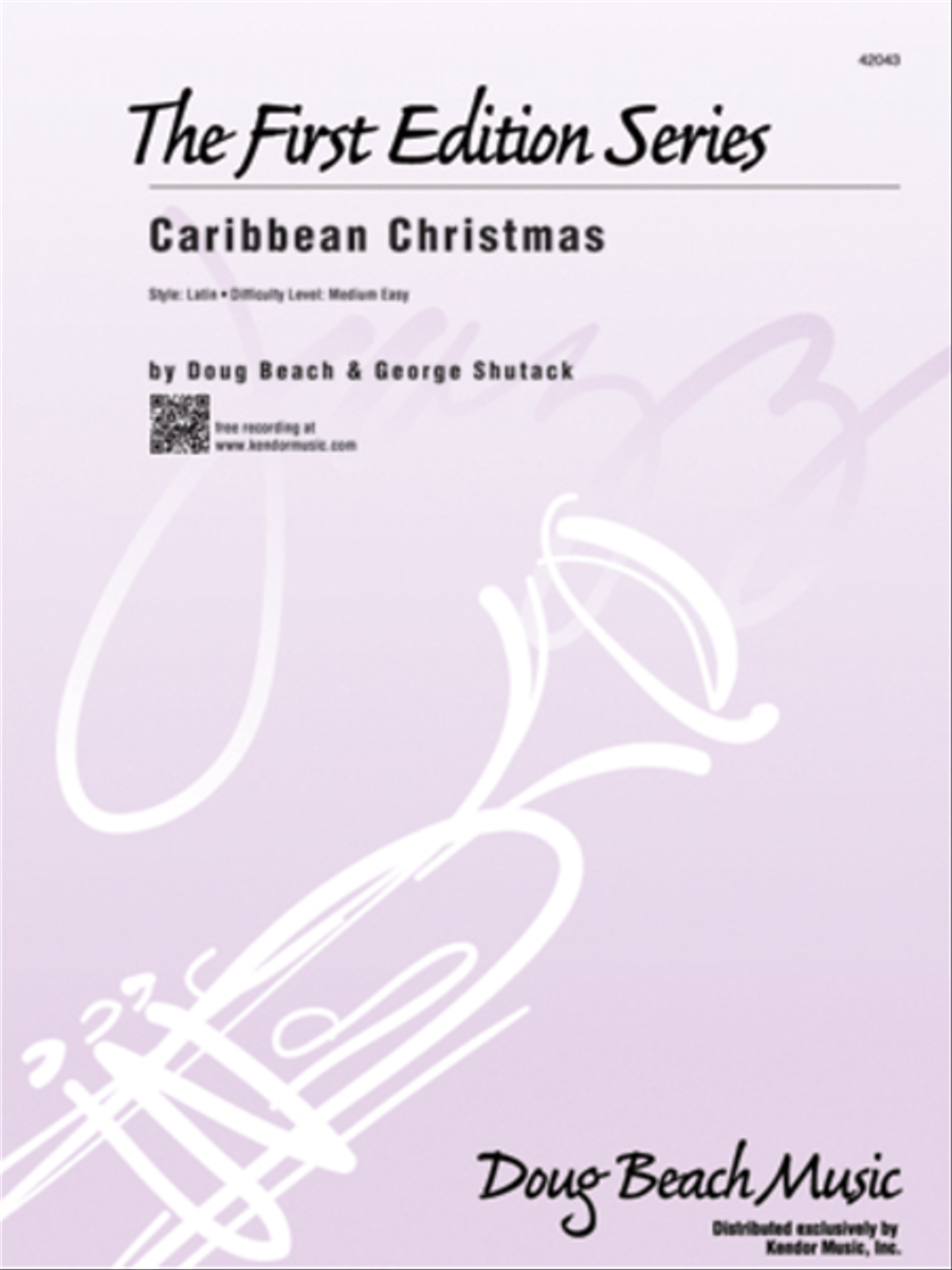 Caribbean Christmas Jazz Ensemble scores gallery preview page 1
