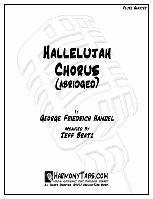 Hallelujah Chorus (Abridged) (Flute Quartet)