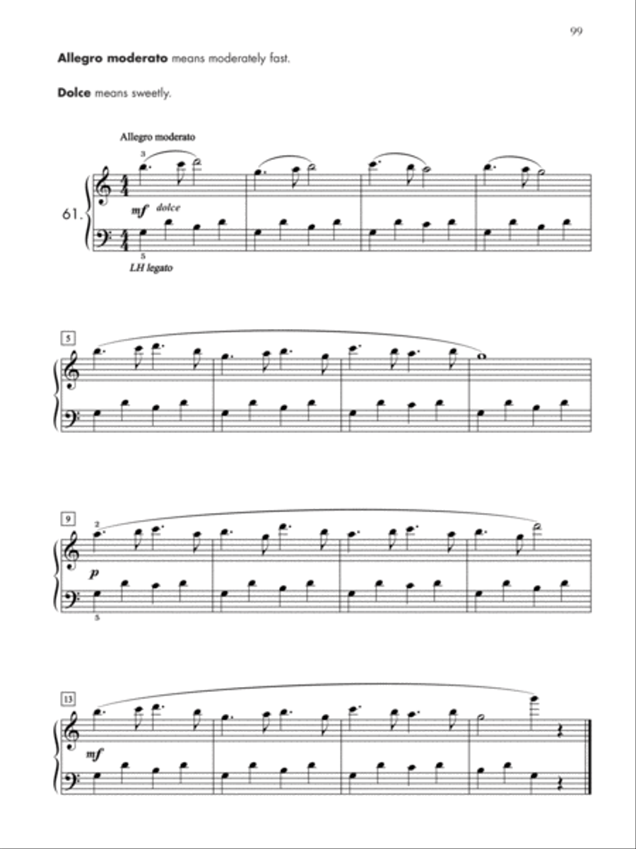 Elementary Method for the Piano, Op. 101 Piano Method scores gallery preview page 9