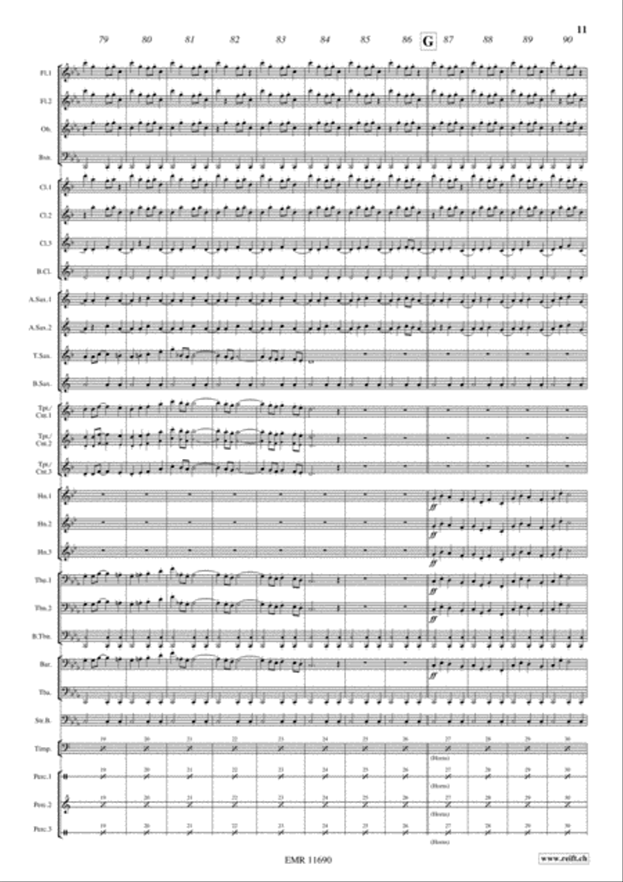 Little Tom Thumb Concert Band scores gallery preview page 12