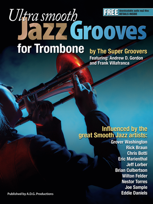 Book cover for Ultra Smooth Jazz Grooves for Trombone