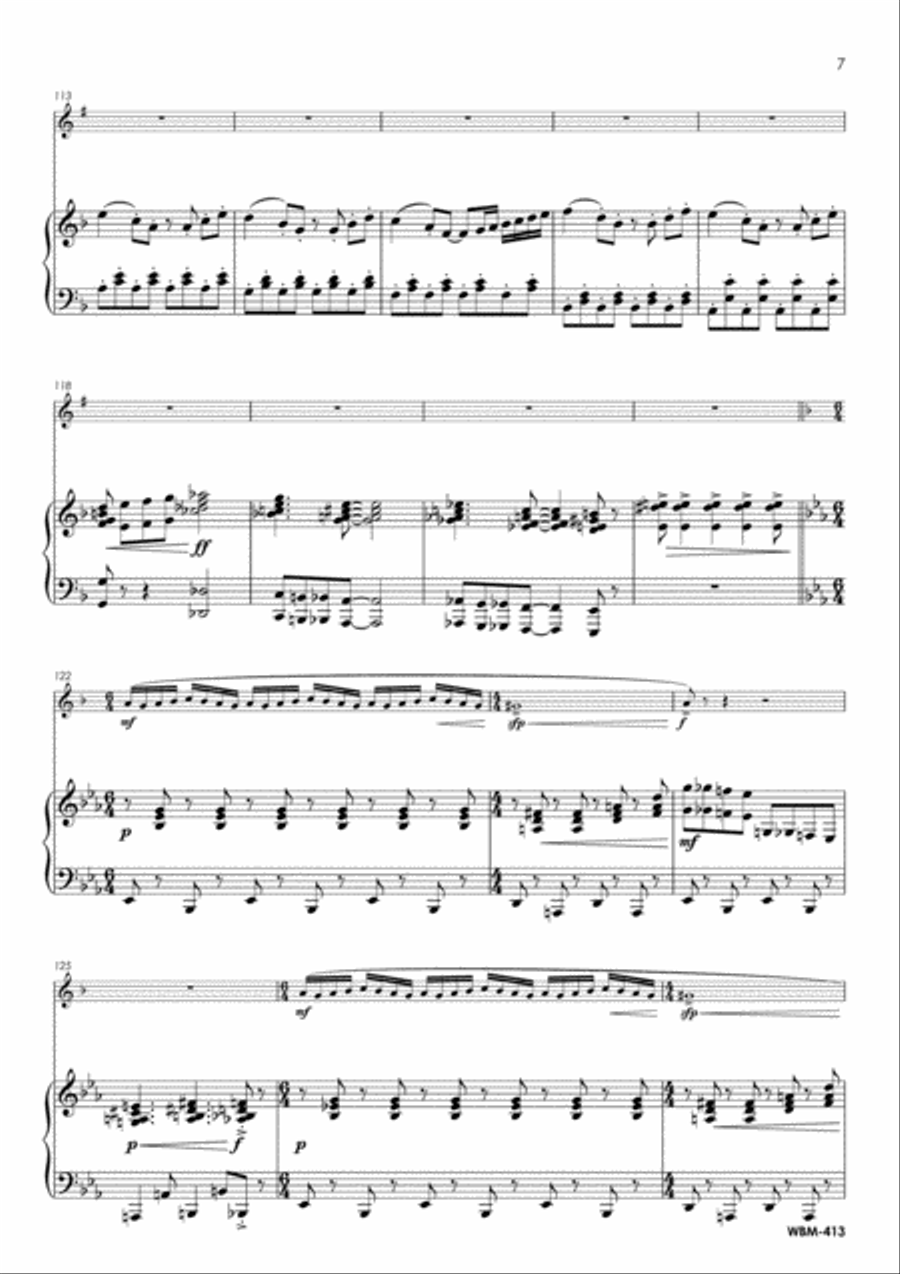 Artist Cor Trumpet Solo scores gallery preview page 8