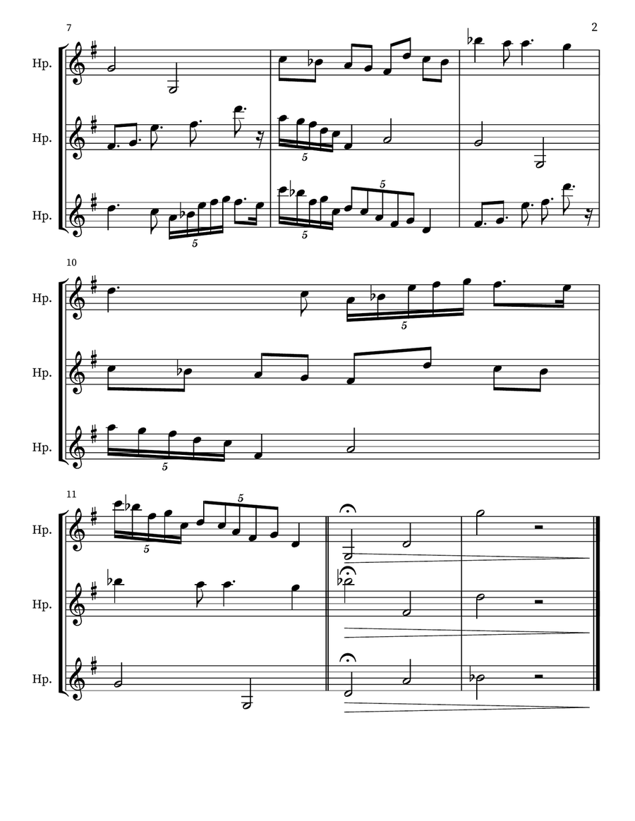 Children's Musing 20 Children's Musing 20 Small Ensemble scores gallery preview page 2