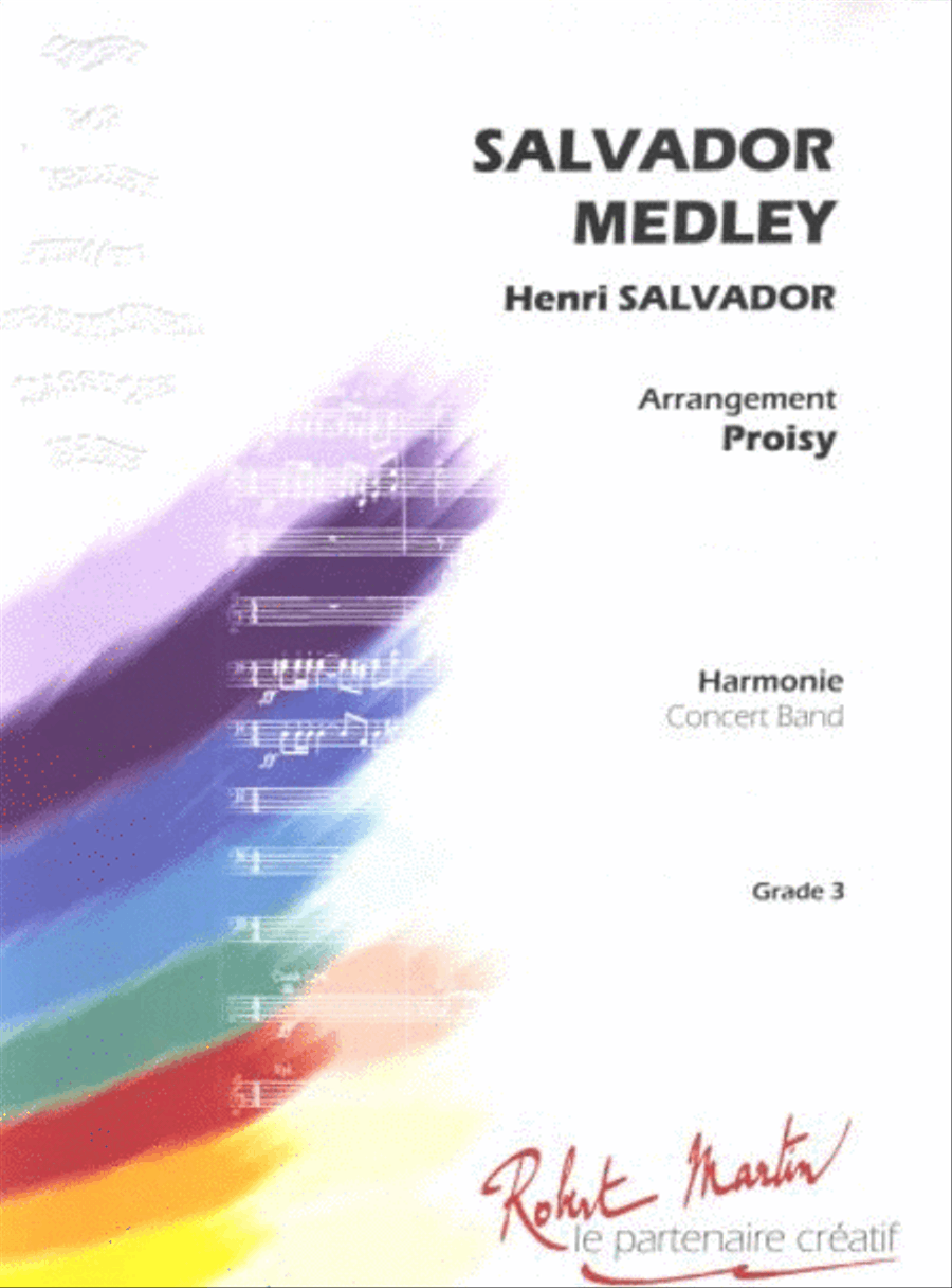 Salvador Medley Concert Band scores gallery preview page 1