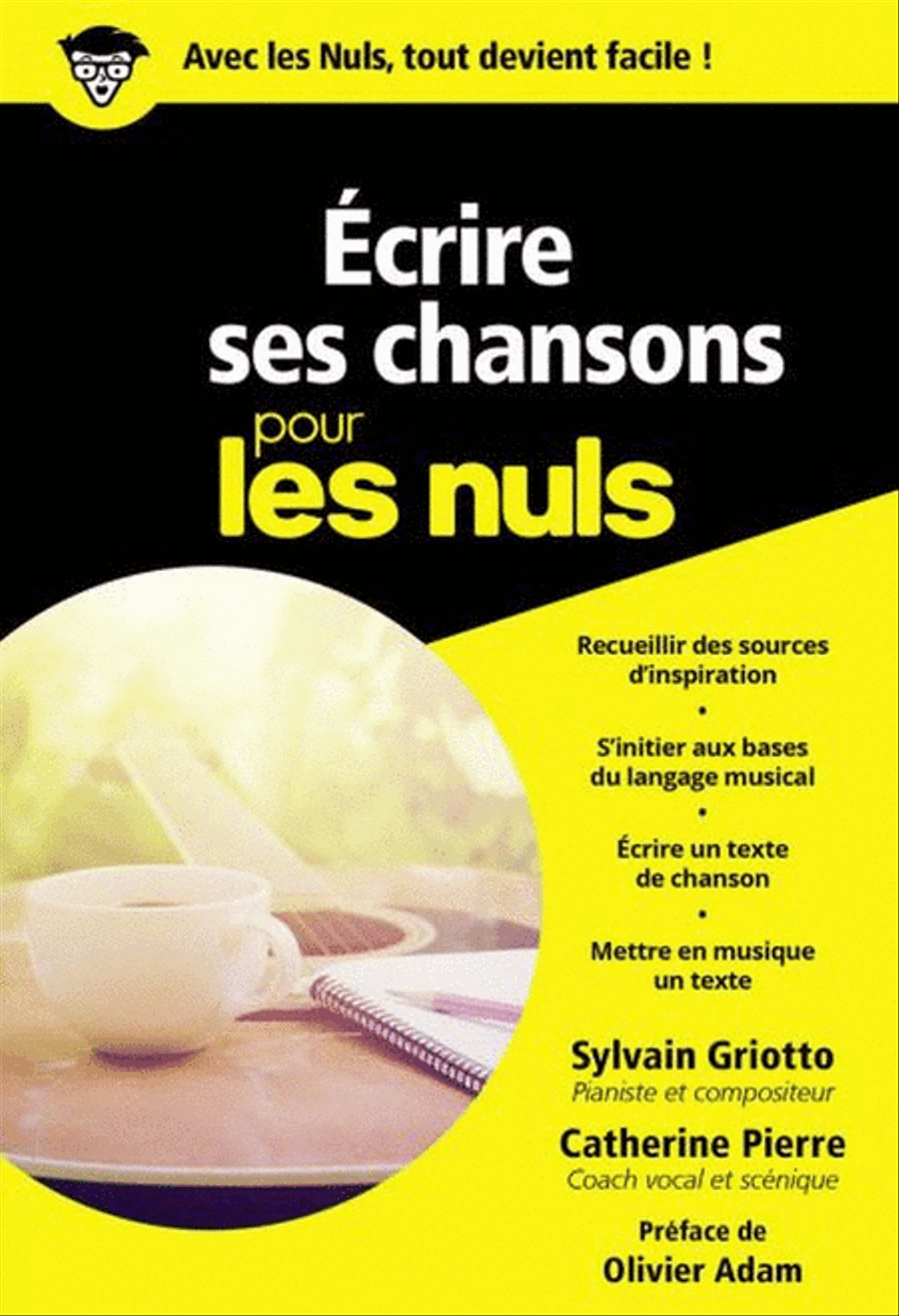 Ecrire Ses Chansons Pour Les Nuls School and Community scores gallery preview page 1