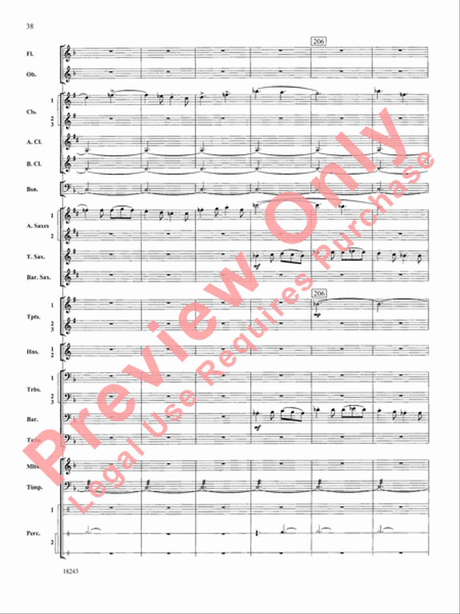 A Longford Legend A Longford Legend Concert Band scores gallery preview page 39