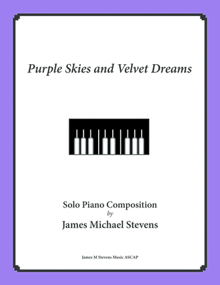 Purple Skies and Velvet Nights - Romantic Piano