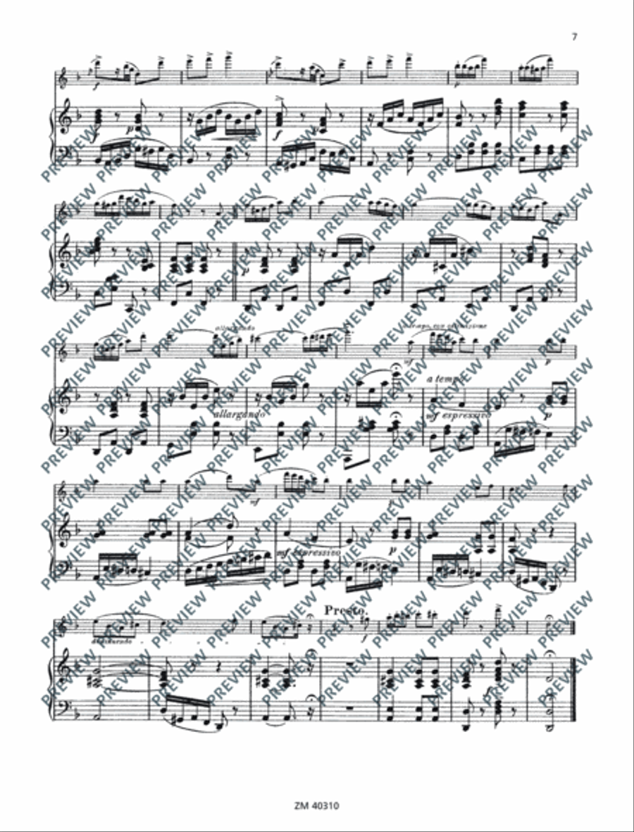 Danse des Pierrots (Polka) Flute Solo scores gallery preview page 8
