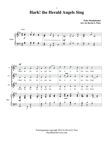 Sacred Choral Anthems - Christmas Hymn Arrangements SATB Choir Book 1 image number null