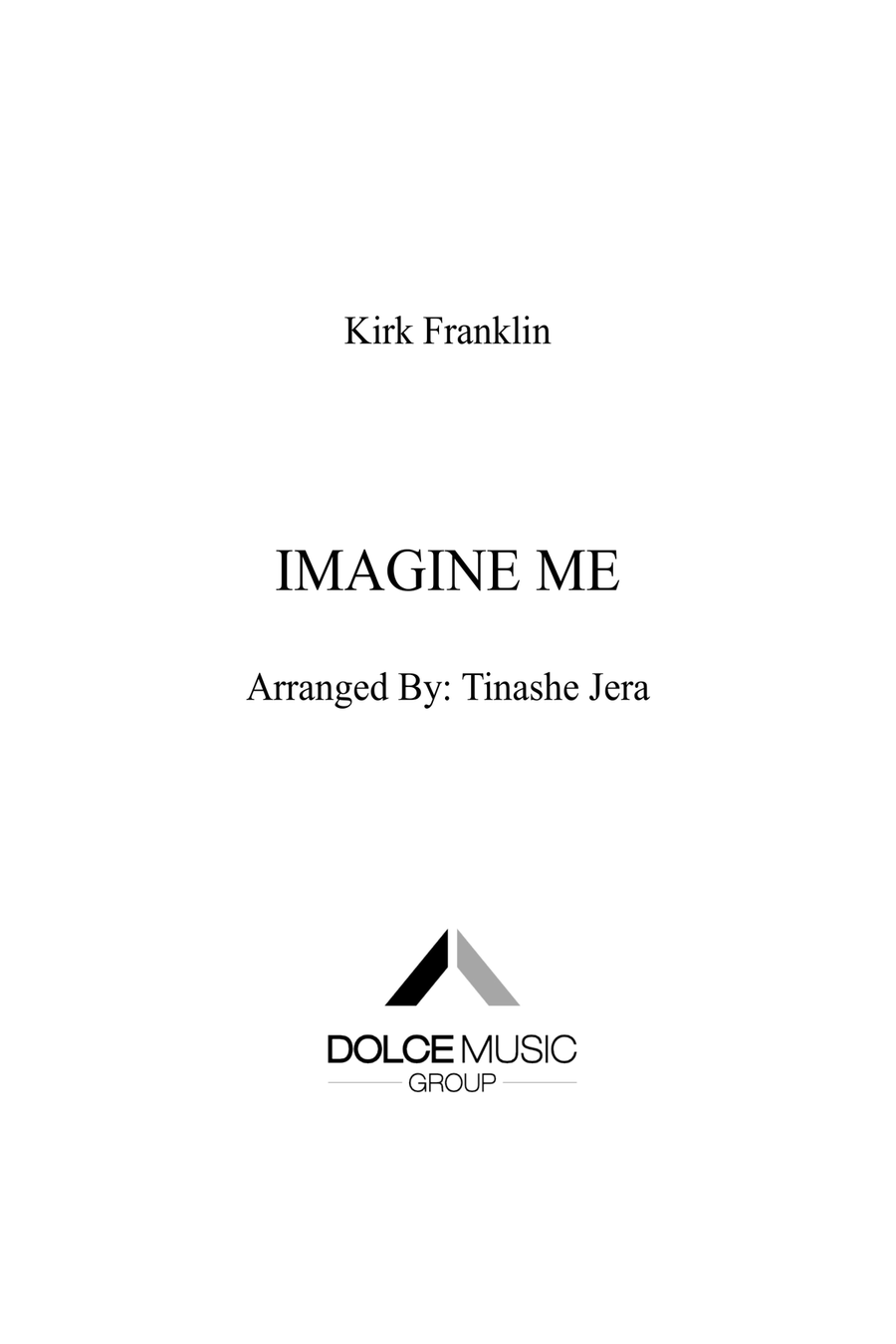 Imagine Me 4-Part scores gallery preview page 1