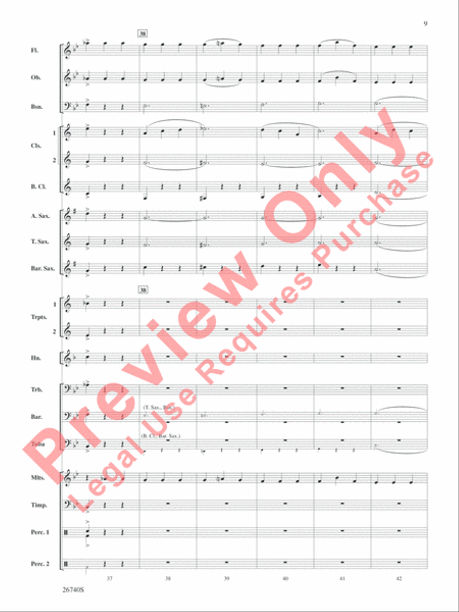It's the Most Wonderful Time of the Year Concert Band scores gallery preview page 10