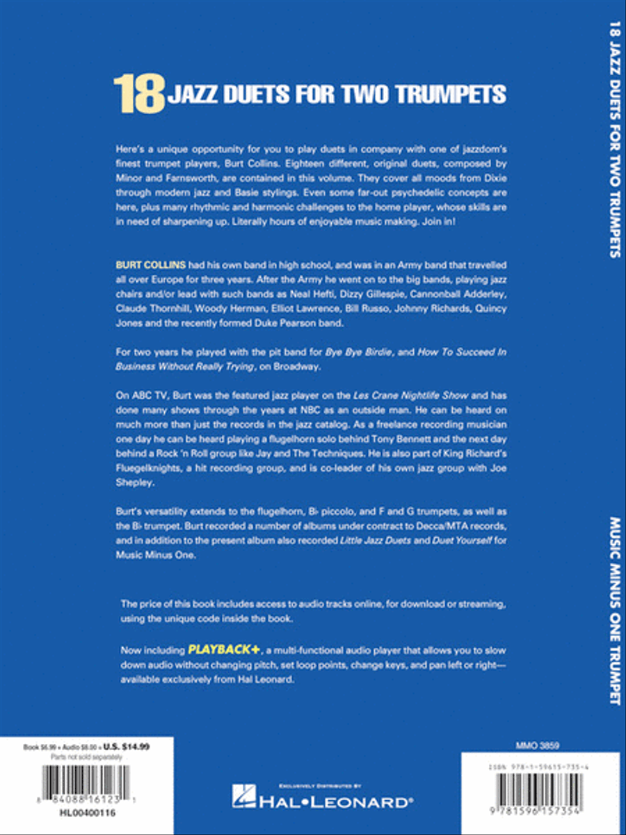 Burt Collins – Trumpet Duets in Jazz Trumpet Duet scores gallery preview page 5