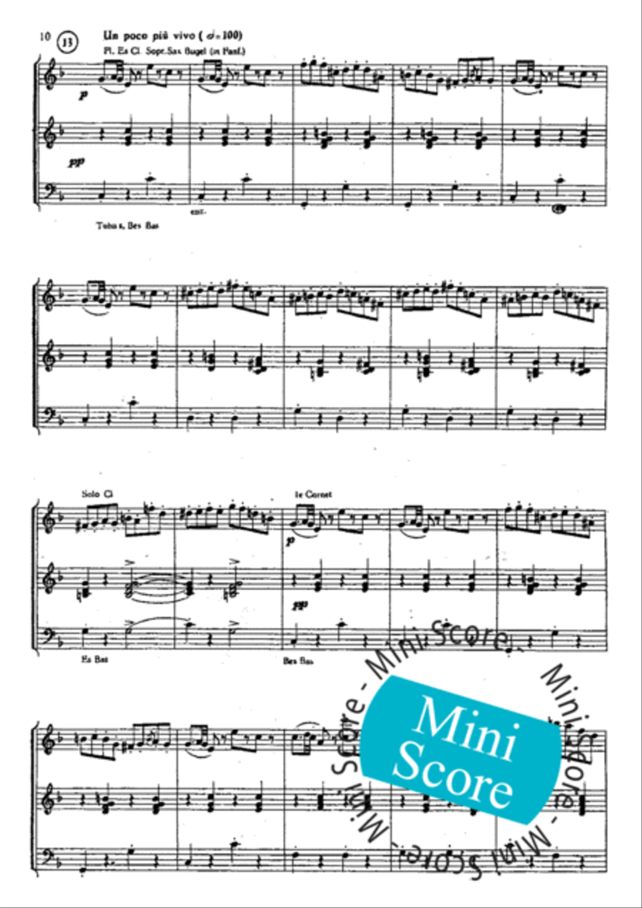 Zampa Concert Band scores gallery preview page 15