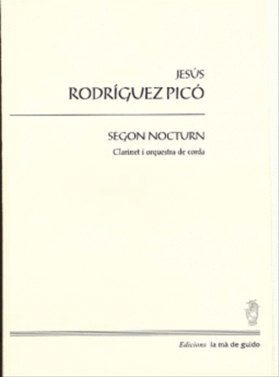 Segon nocturn String Orchestra scores gallery preview page 1