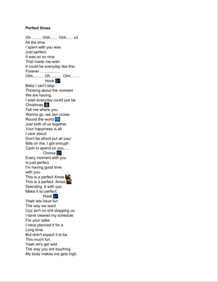 Perfect Xmas Perfect Xmas Choir scores gallery preview page 1