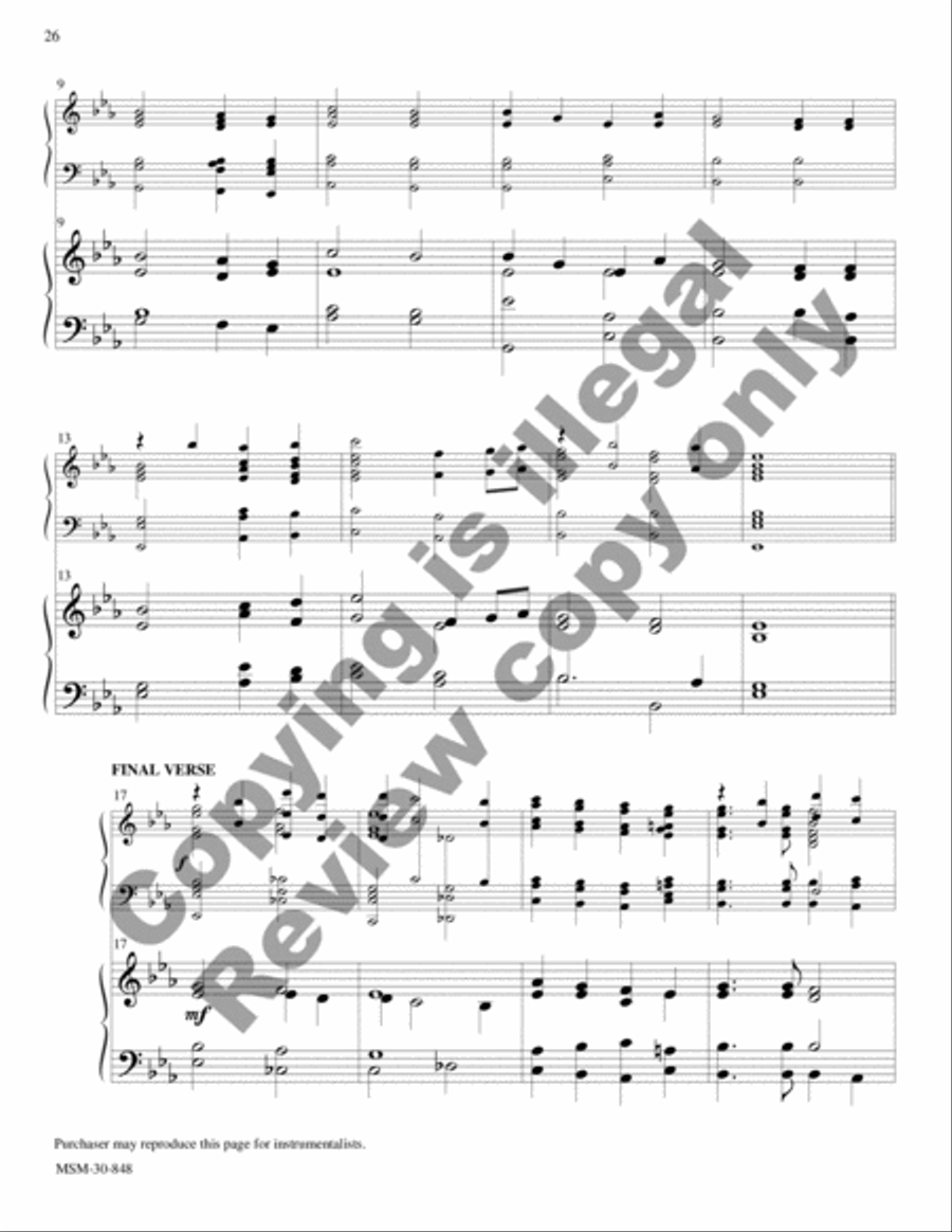 Let Praises Ring, Volume 3 5-Octaves scores gallery preview page 132