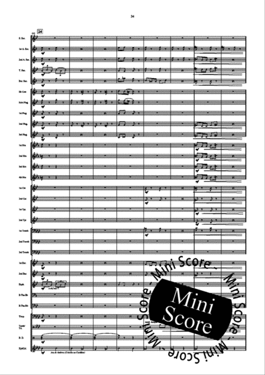 Images D'Ete Concert Band scores gallery preview page 36