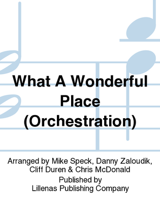 What A Wonderful Place (Orchestration)