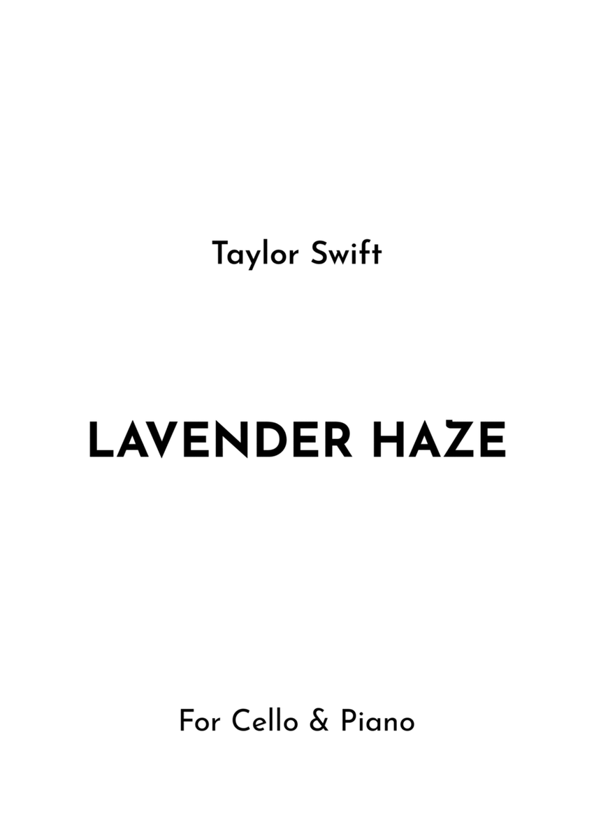 Lavender Haze image number null