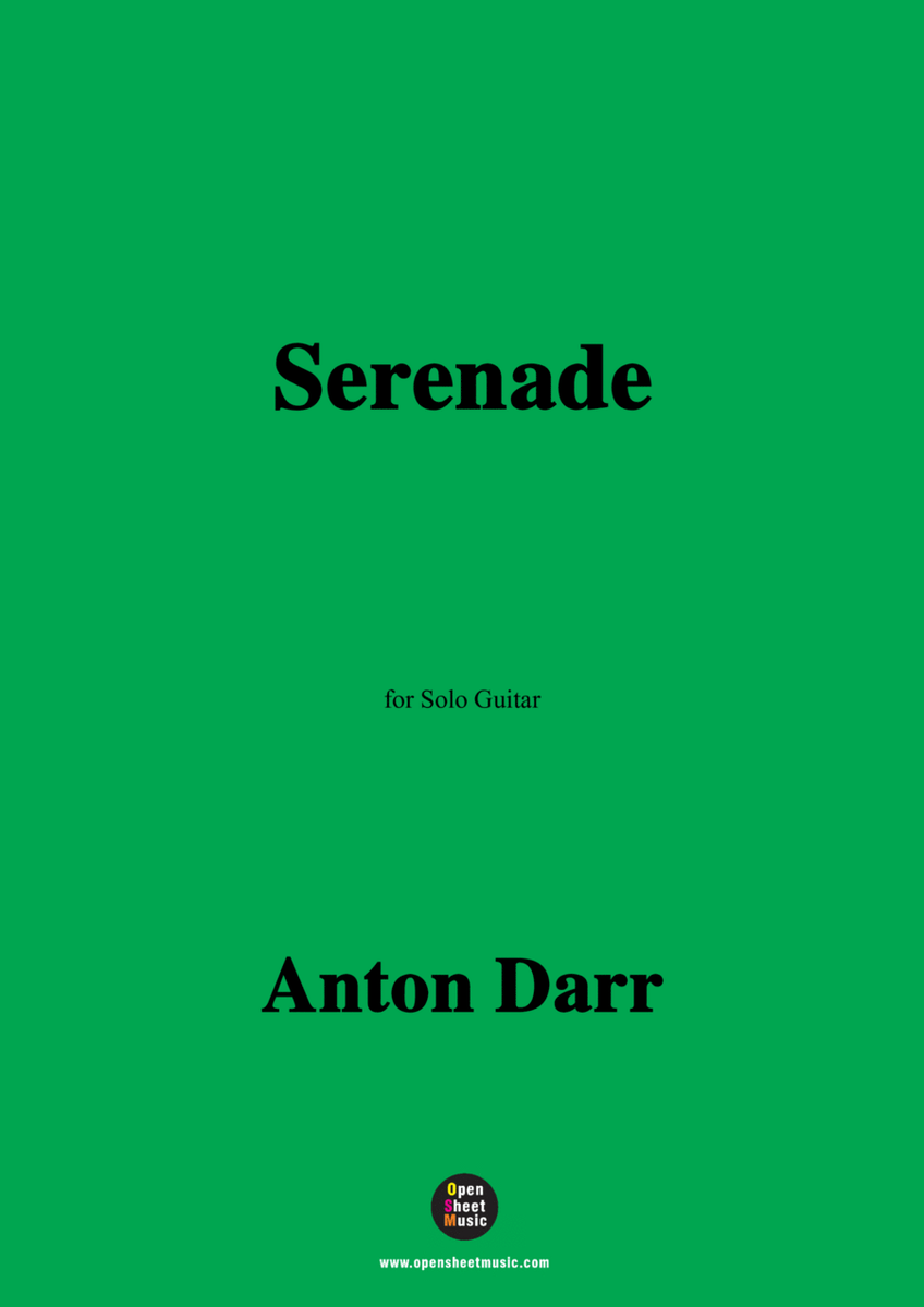 Adam Darr-Serenade,for Guitar image number null