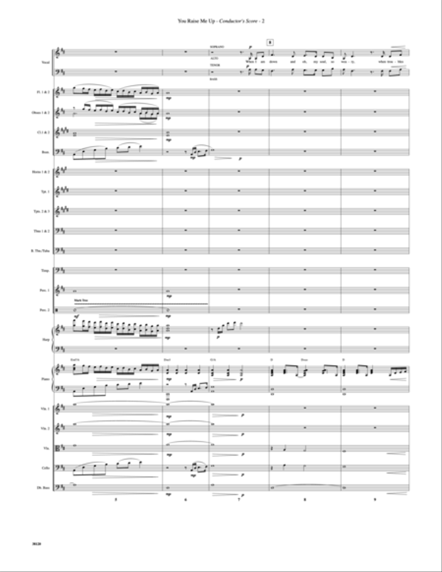 You Raise Me Up You Raise Me Up Choir scores gallery preview page 3